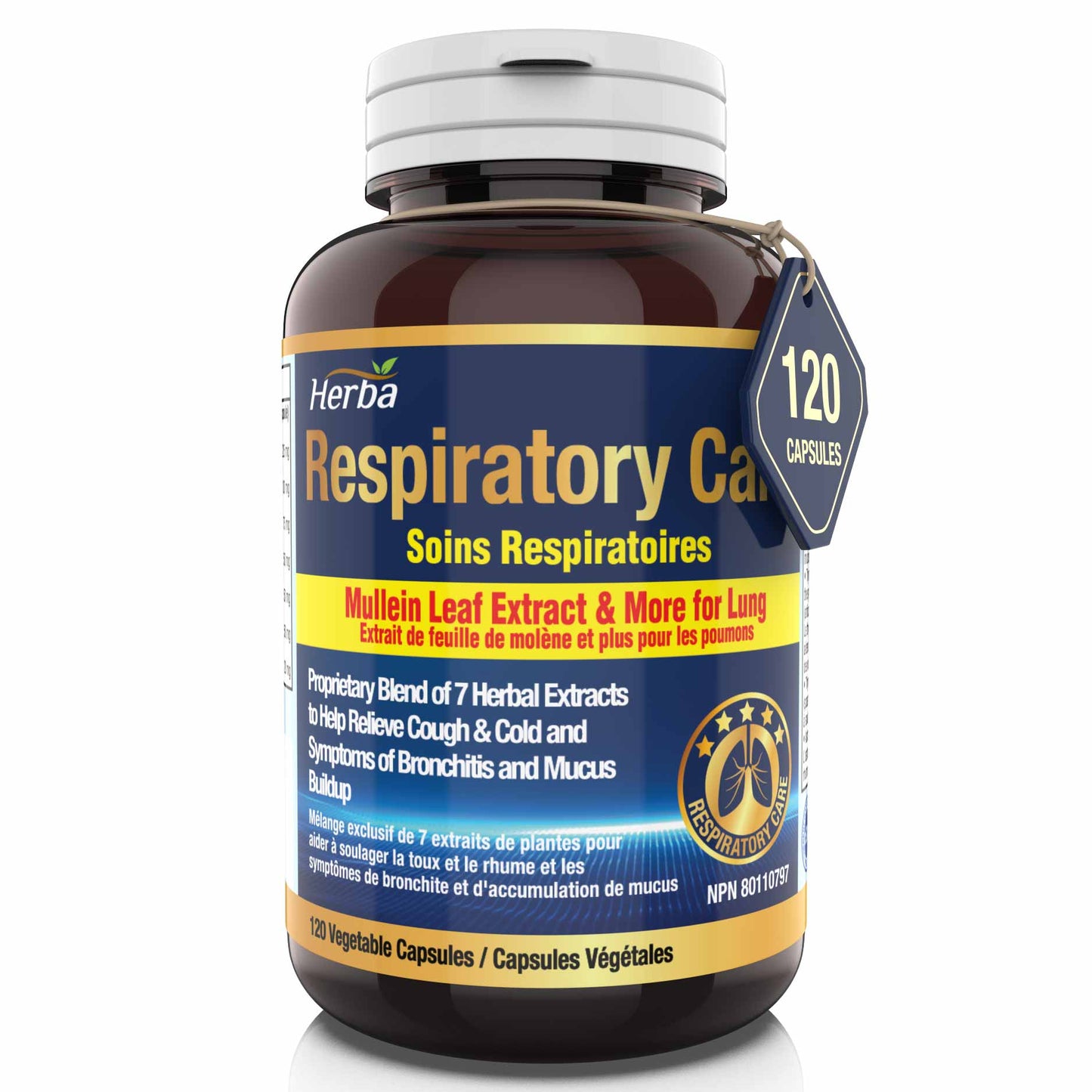 Herba  Respiratory Care 570mg - 120 Capsules