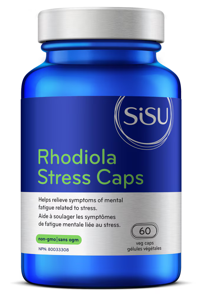 SISU - Rhodiola Stress Caps 250 mg - 60 Vcaps