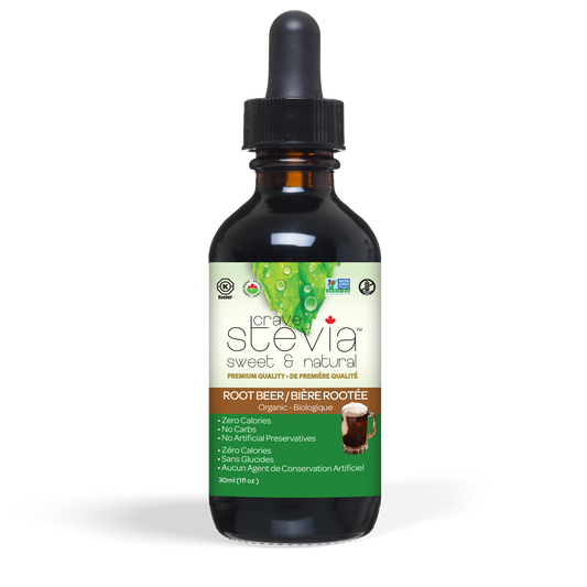 CRAVE STEVIA   Rootbeer Liquid Stevia 30ml