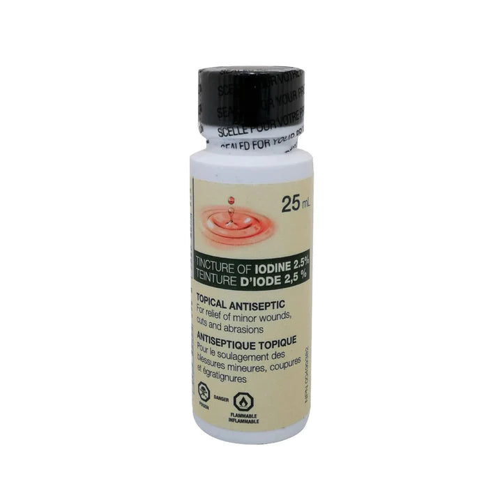 Tincture Of Iodine  2.5%  25ml