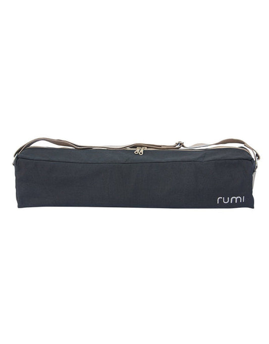 RUMI EARTH   Cotton Yoga Bag - Graphite