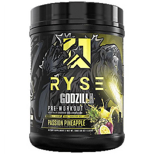 RYSE Supplements - Ryse Godzilla Pre Workout Passion Pineapple 20/40 Servings