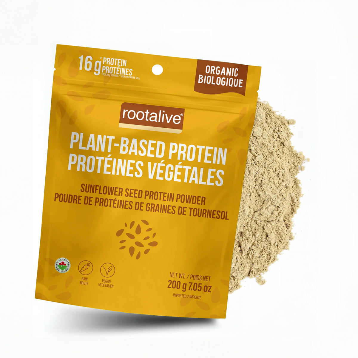 Rootalive Inc. - Org Sunflower Seed Protein Powder - 200g