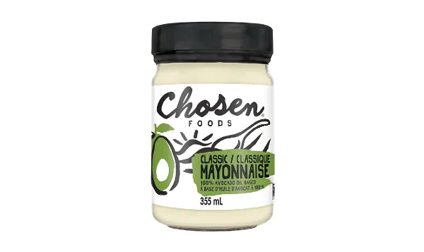 Chosen Foods   Mayonnaise   Avocado Oil Mayo 355ML