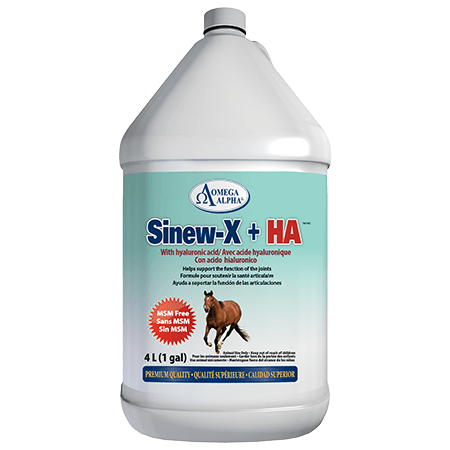 Omega Alpha   Sinew-X + HA™   4 L / 1 Gal