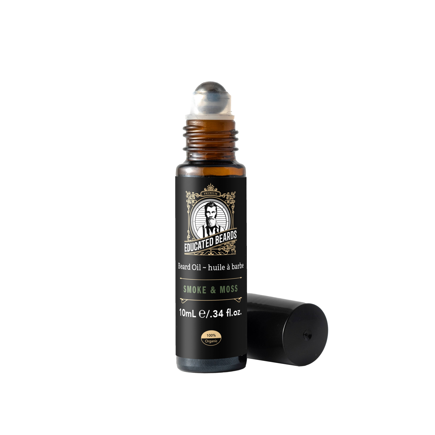 Educated Beards   Beard Oil Smoke & Moss 5ml