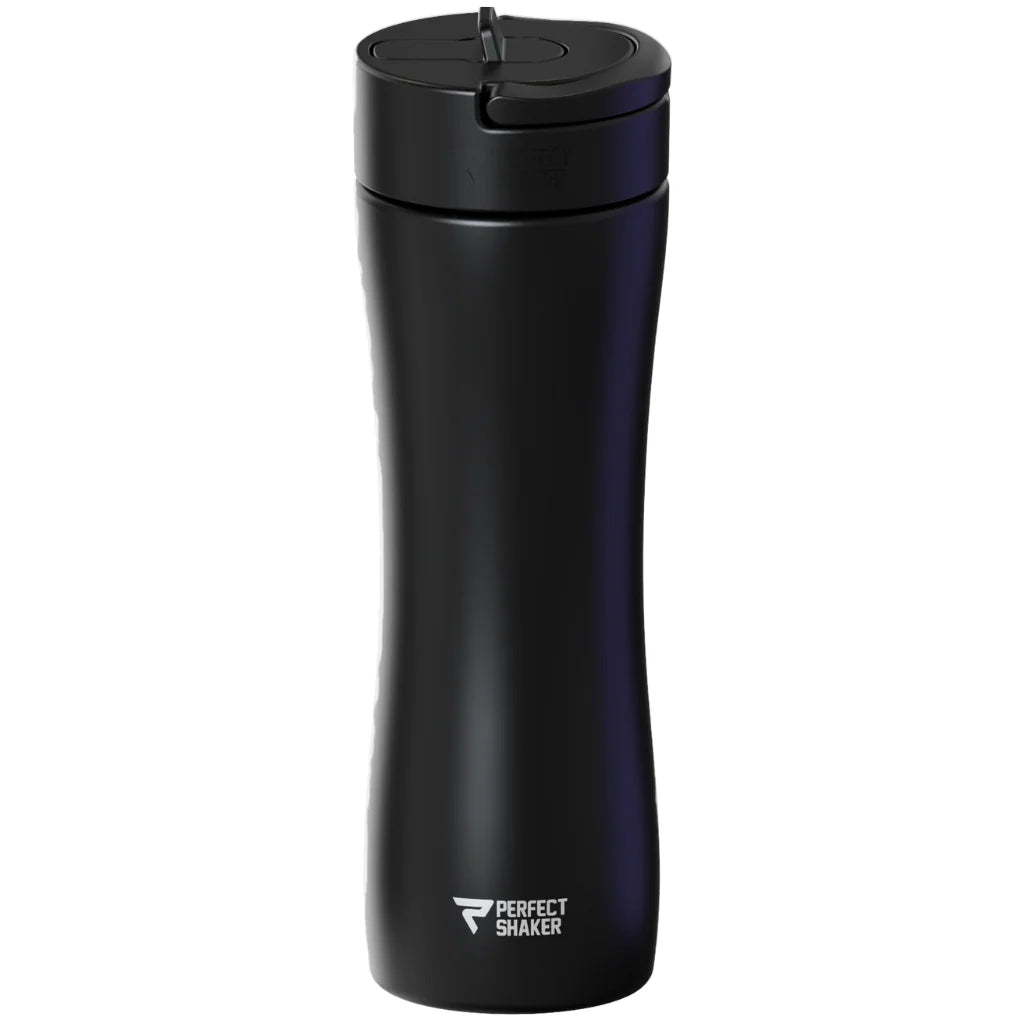 PerfectShaker - Stainless Steel LUMA, Black - 650ml