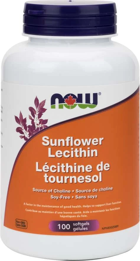 NOW - Sunflower Lecithin 100 Sgel