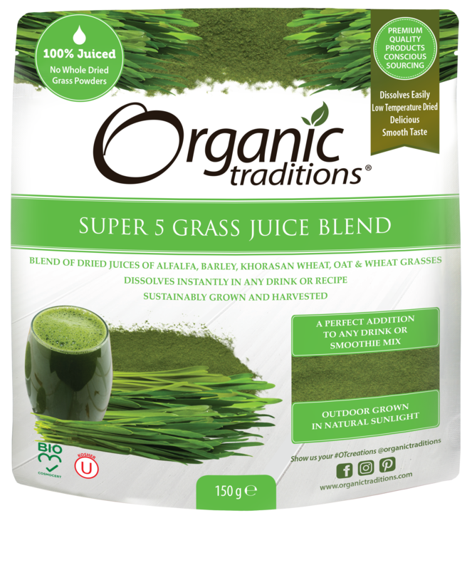 Advantage health    Super 5 Grass Juice Blend   150g