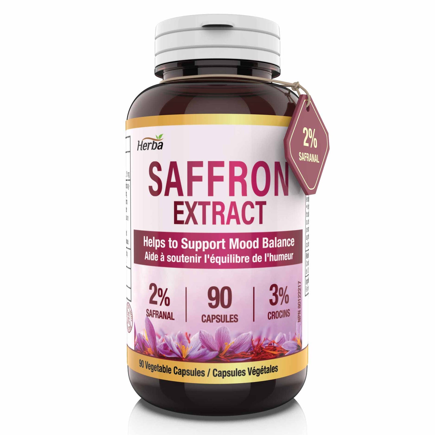 Herba  Saffron 15mg - 90 Capsules