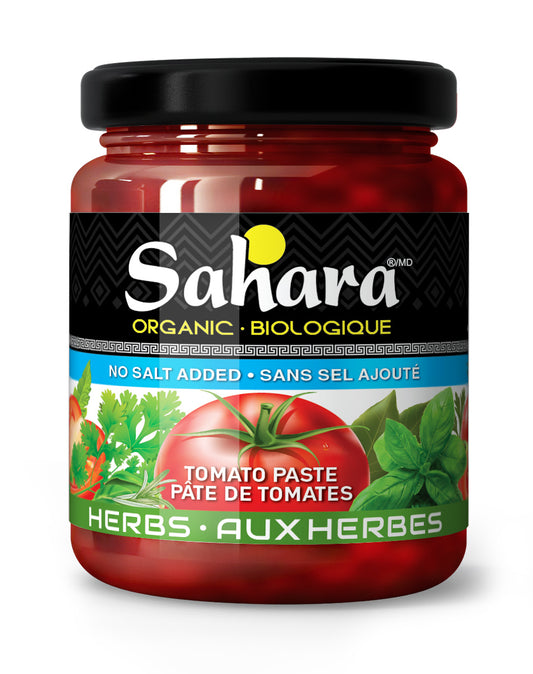 SAHARA      Tomato Paste, Herbs, Organic   (jar)    125ml