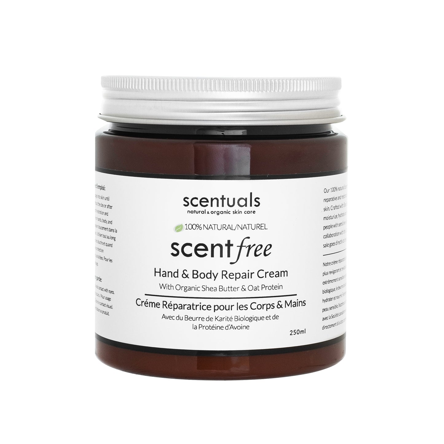Scentuals - ScentFree Body Care Line SF Repair Cream 250G (Tub)