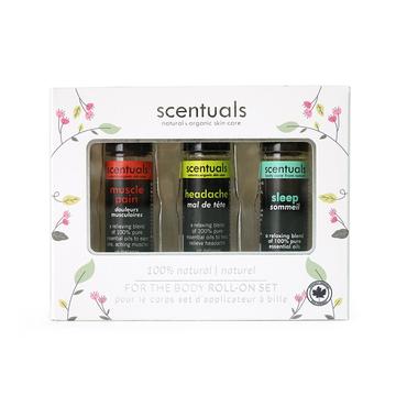 Scentuals - Aromatherapy Roll-Ons-Gift Sets For The Mind GS