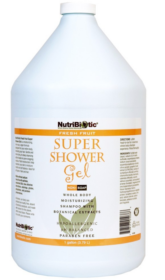 NUTRIBIOTIC    Shower Gel Fresh Fruit, 3.78l