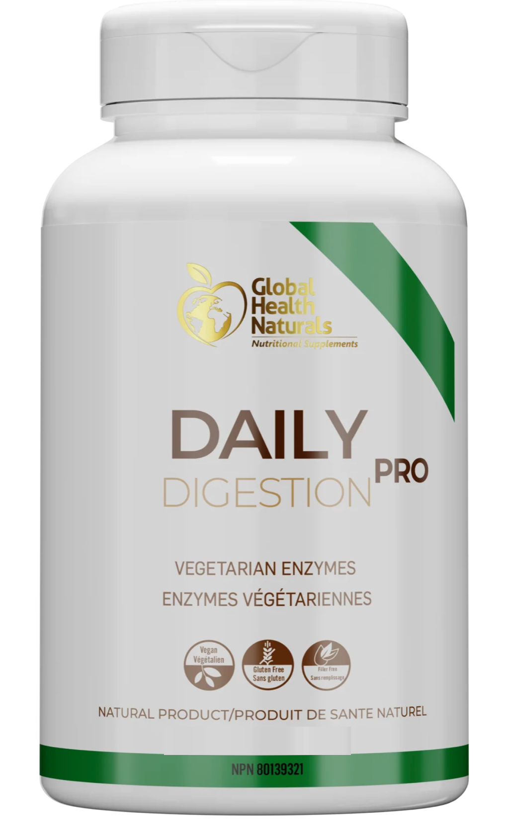 GLOBAL HEALTH NATURALS PRO    Daily Digestion, 30s