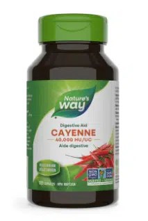 Nature's Way - Cayenne Pepper 40,000 HU - 100 Veg Caps