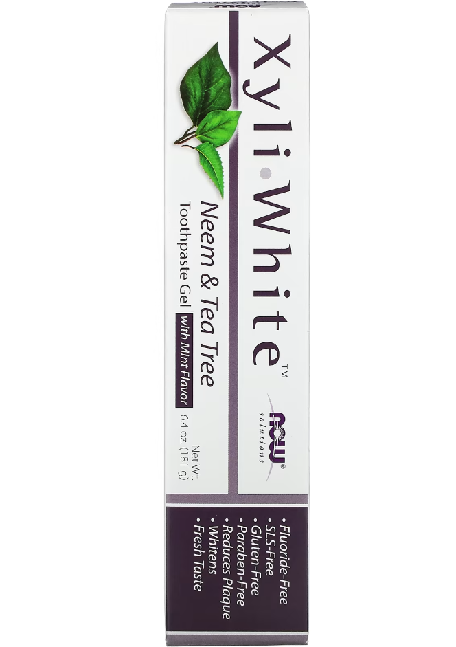 NOW    Xyliwhite Neem & Tea Tree Toothpaste Gel 181g