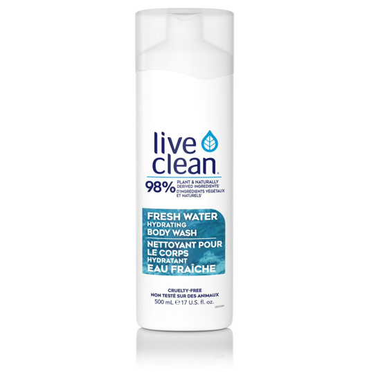 Live Clean   Fresh Water Hydrating Bodywash 500ml