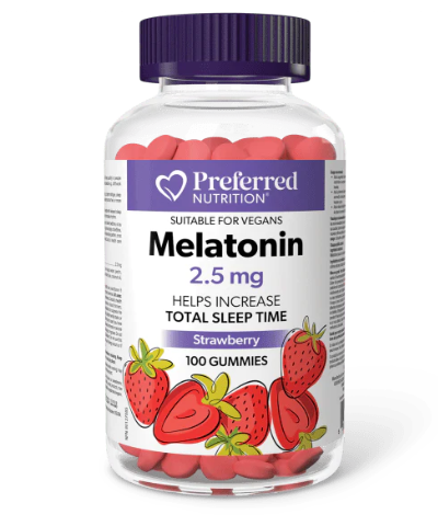 WomenSense    NEW! Melatonin 2.5 mg 100 gummies