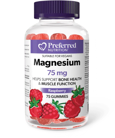 WomenSense    NEW! Magnesium 75 mg 75 gummies