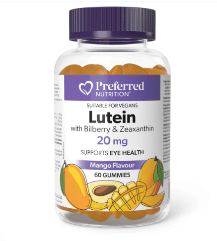WomenSense    NEW! Lutein with Bilberry & Zeaxanthin 60 gummies
