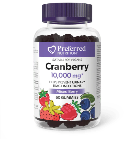 WomenSense    NEW! Cranberry 10,000 mg 60 gummies
