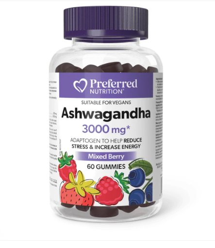 WomenSense    NEW! Ashwagandha 3000 mg 60 gummies
