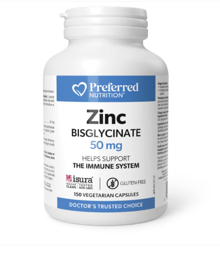 WomenSense    NEW! Zinc Bisglycinate 50 mg 150 vcaps