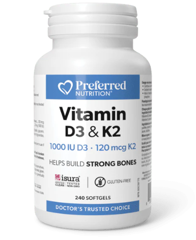 WomenSense    NEW! Vitamin D3 & K2 240 sgls