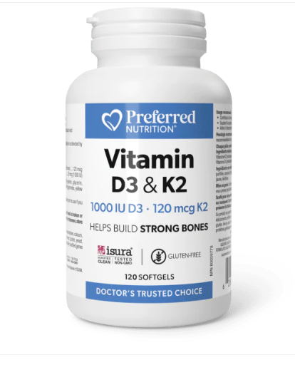 WomenSense    NEW! Vitamin D3 & K2 120 sgls