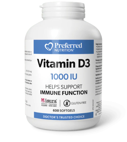 WomenSense    NEW SIZE! Vitamin D3 1000 IU 600 sgls