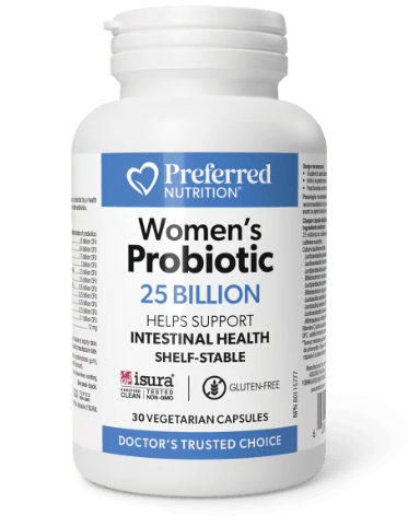 WomenSense    NEW! Women’s Probiotic 25 Billion 30 vcaps