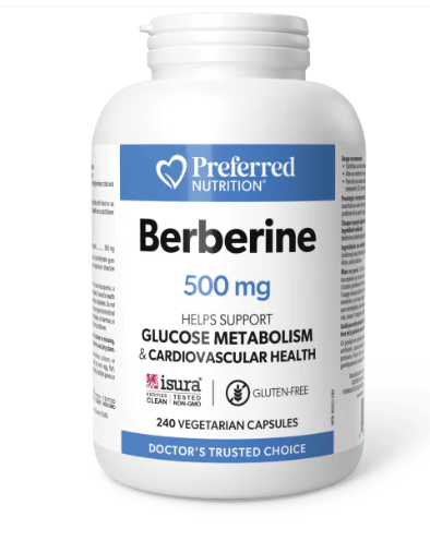 WomenSense    NEW SIZE! Berberine 500 mg 240 vcaps