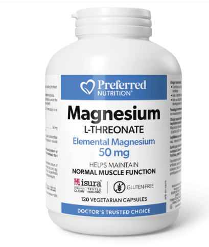 WomenSense    NEW! Magnesium L-Threonate 120 vcaps