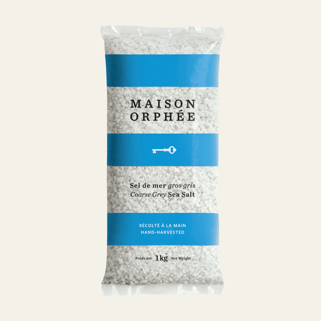 MAISON ORPHEE  COARSE GREY SEA SALT    1KG
