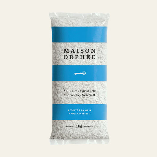MAISON ORPHEE  COARSE GREY SEA SALT    1KG
