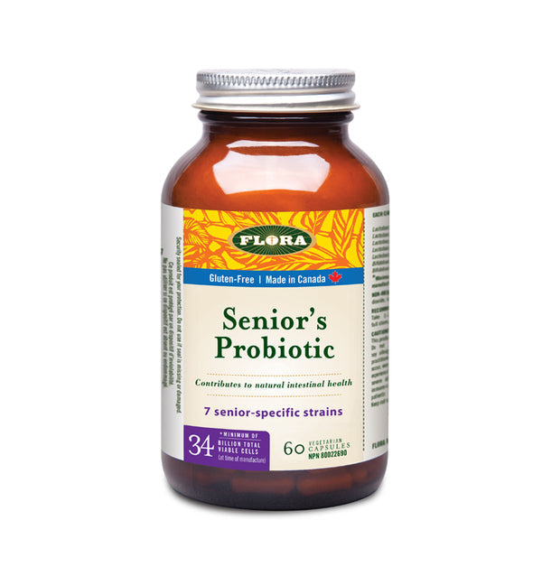 Flora   Senior's Probiotic - 34 billion viable cells30 caps