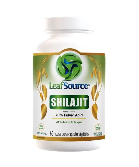 LEAF SOURCE *    Shilajit w/Humic-Fulvic Acid Complex, 60's