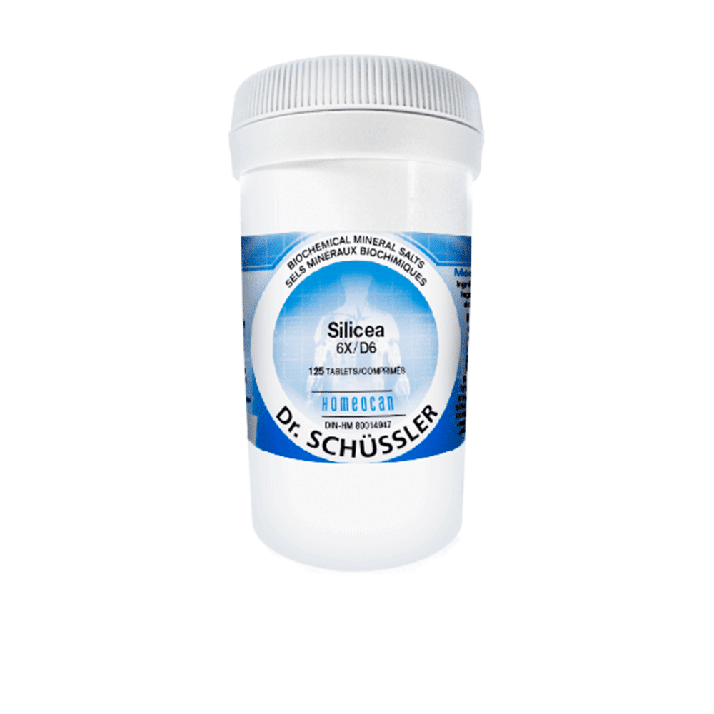 SCHÜSSLER MINERAL TISSUE SALTS N°12 Silicea NO.12-125 12X