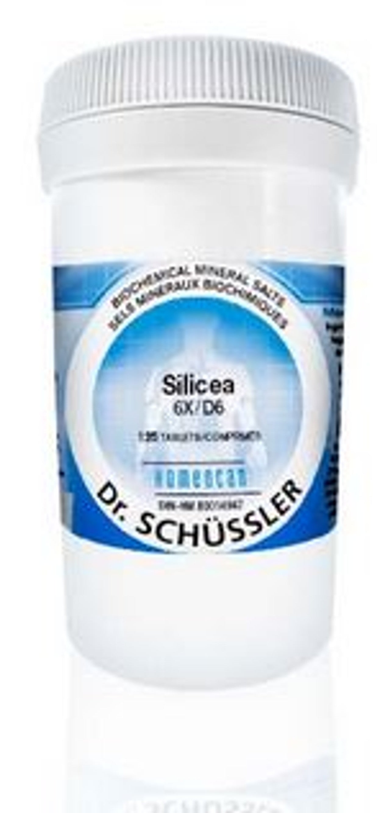 SCHÜSSLER MINERAL TISSUE SALTS    N°12 Silicea    NO.12-125 6X