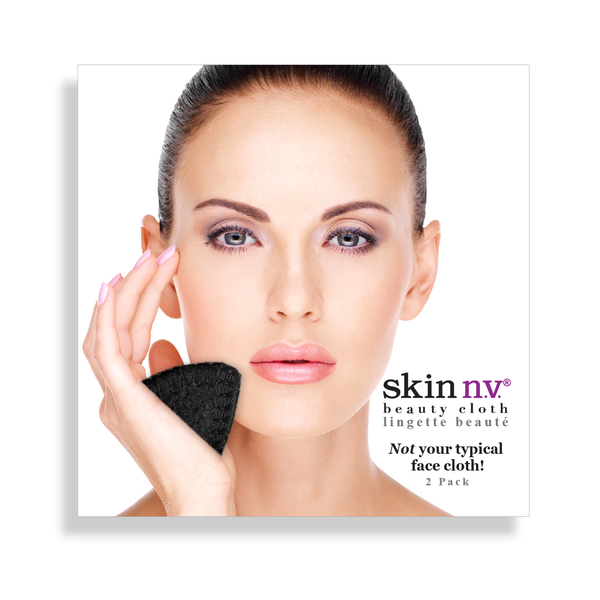 Skin NV-Facial Beauty Cloth Black 1Pck