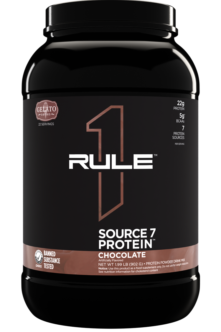 RULE 1   SOURCE7 PROTEIN   1.8lbs   CHOCOLATE
