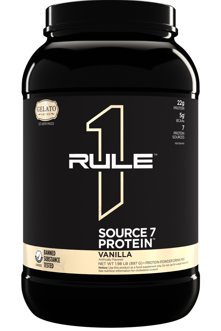 RULE 1   SOURCE7 PROTEIN   1.8lbs   VANILLA