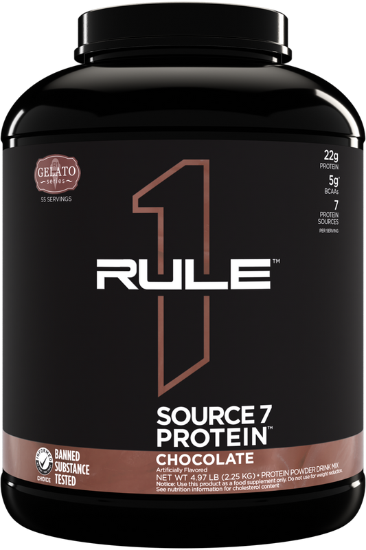RULE 1   SOURCE7 PROTEIN   CHOCOLATE   5lbs