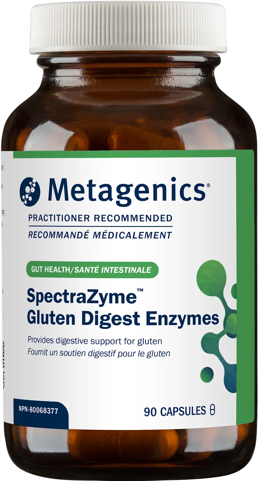 Metagenics SpectraZyme Gluten Digest Enzymes  90 C   90Capsules