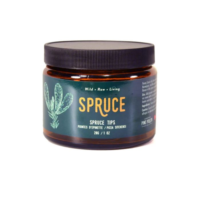 CANADIAN PINE POLLEN   Spring Spruce Tips - Freeze Dried   28 g