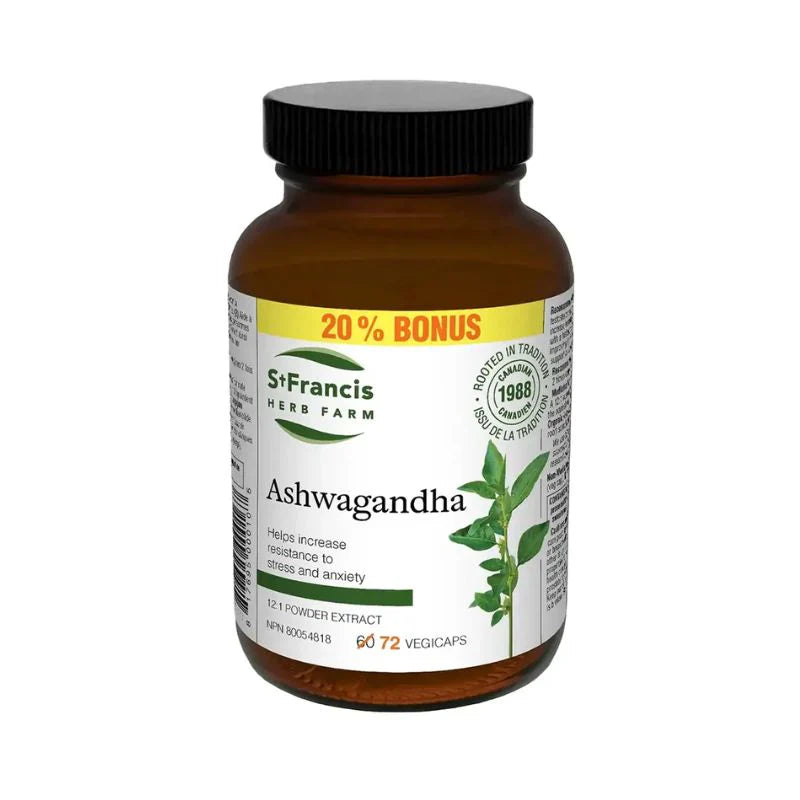 ASHWAGANDHA  72 CAPS