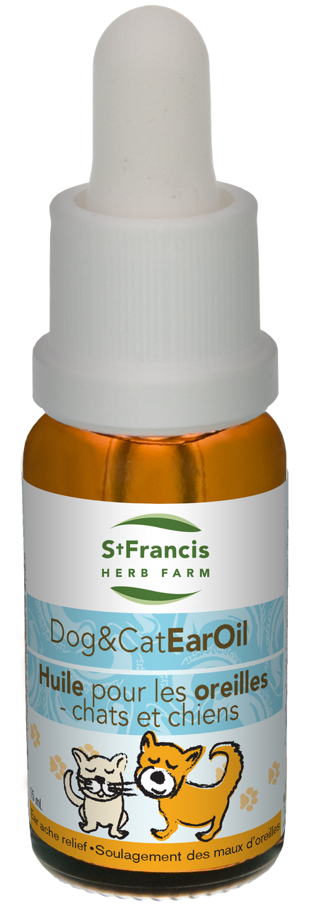 St.Francis Dog & Cat Ear Oil 15 mL