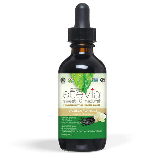 CRAVE STEVIA   Vanilla Liquid Stevia 30ml