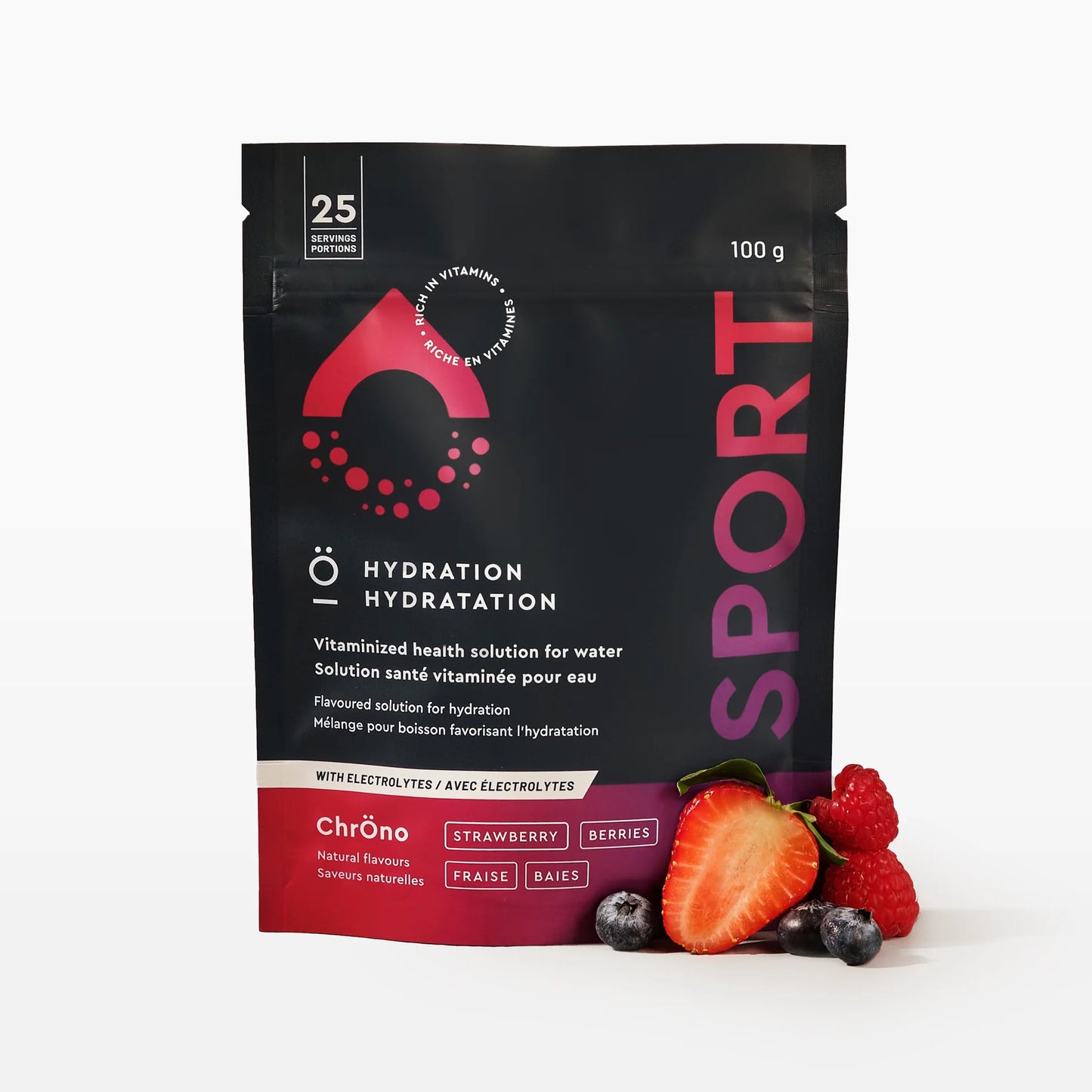 Ö Hydration   Strawberry-Berries 100g